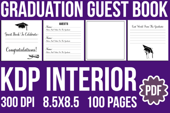 A Practical Guide to Graduation Guest Book KDP Interior PDF
