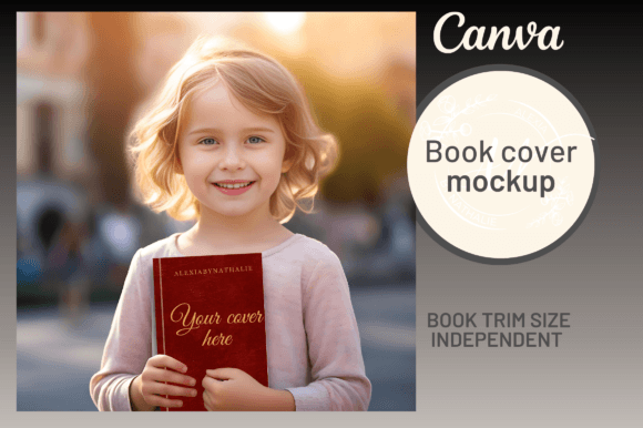 Elevate Your Self-Publishing Success with a KDP Book Mockup with Child Model