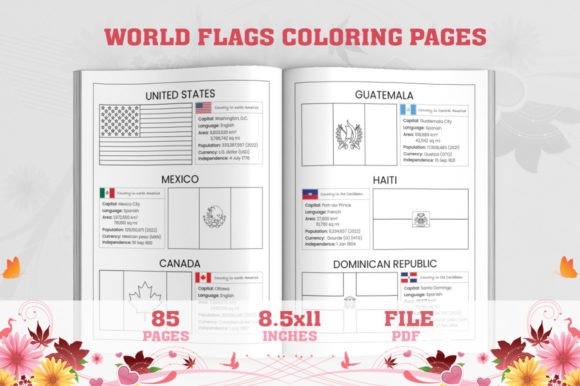 Explore the World Through Color: Your Guide to Country Flags Coloring Pages