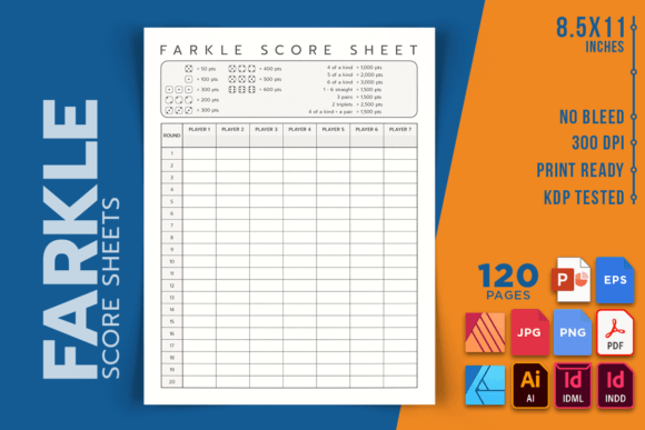 Farkle Score Sheets: Unleash Creative Game Night Fun