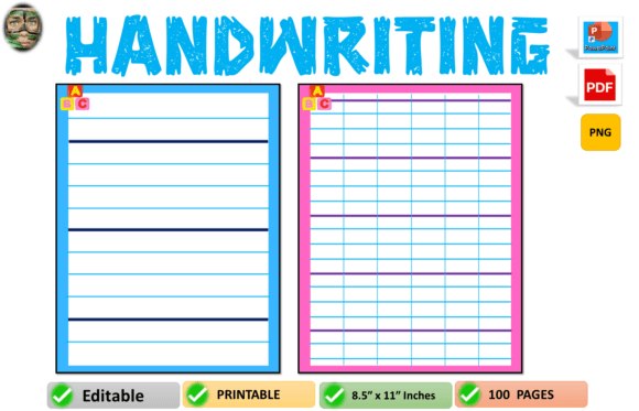 Handwriting Lined Paper