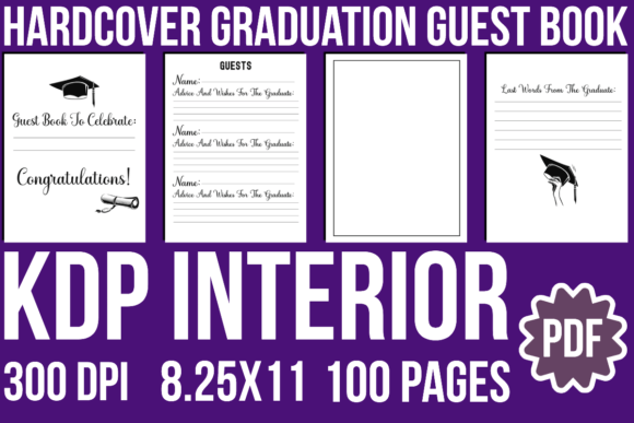 Hardcover Graduation Guest Book for KDP: A Strategic Asset for Your Publishing Business
