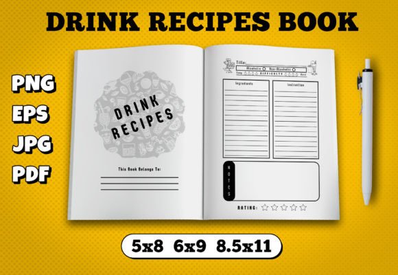Launching Your KDP Drink Recipe Book with Professional Interior Templates