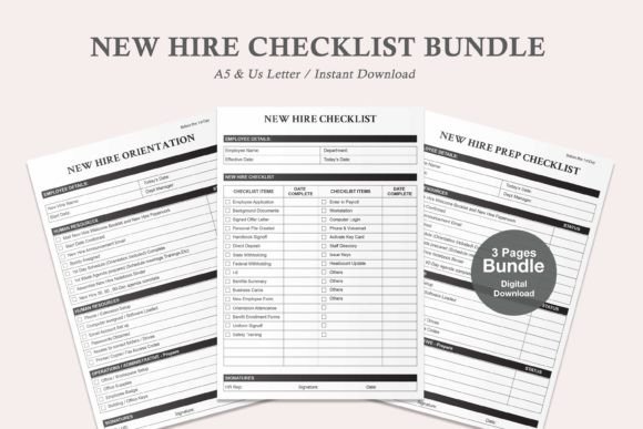 New Hire Checklist Bundles: The Foundation for Successful Onboarding