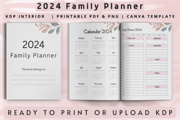 Organizing Your Family Life with the 2024 KDP Planner