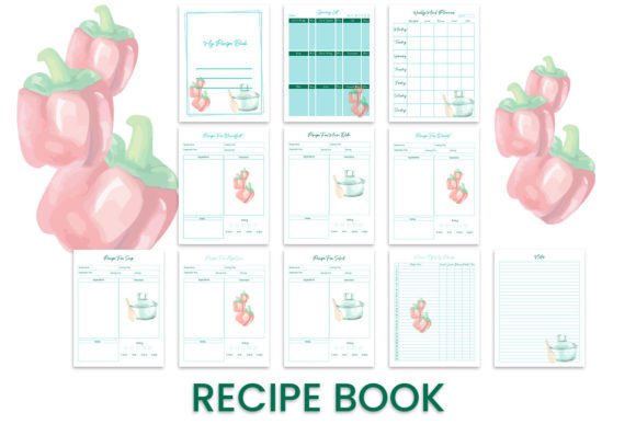 The 2024 Recipe Book Planner: Organizing Culinary Creativity