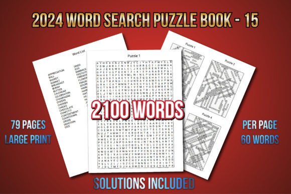 The 2024 Word Search Puzzle Book 15: Unveiling the Charm and Benefits of a Timeless Activity