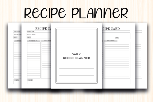 The Daily Recipe Planner Card: Organizing Culinary Creativity