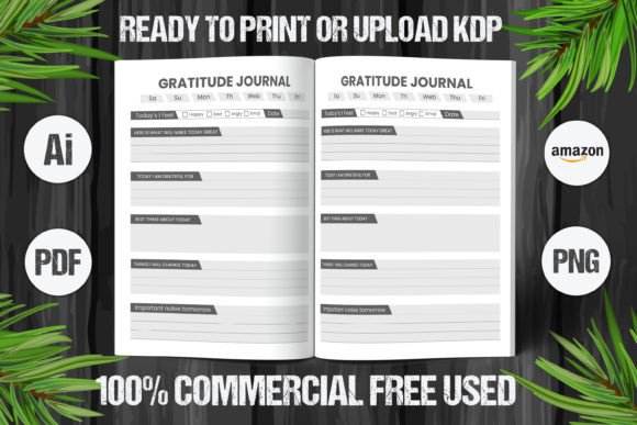 The Gratitude Journal 2023 KDP Interior V 9: A Professional Tool for Mindful Creation