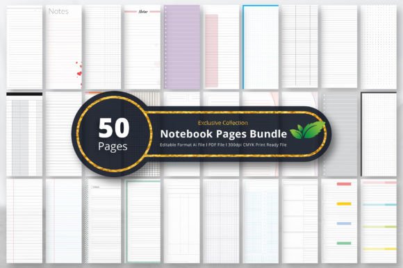The Ultimate Creative Toolkit: Unpacking the Notebook Pages Bundle