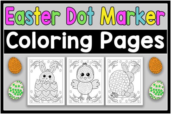 Unlock Creativity with an Easter Dot Marker Activity Book
