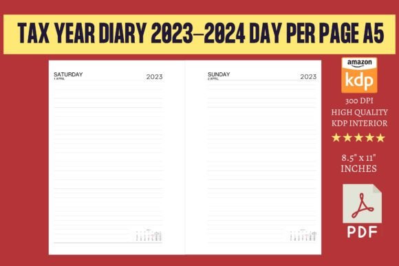 Why a Day Per Page Tax Year Diary is Your Strategic Tool for the Financial Year