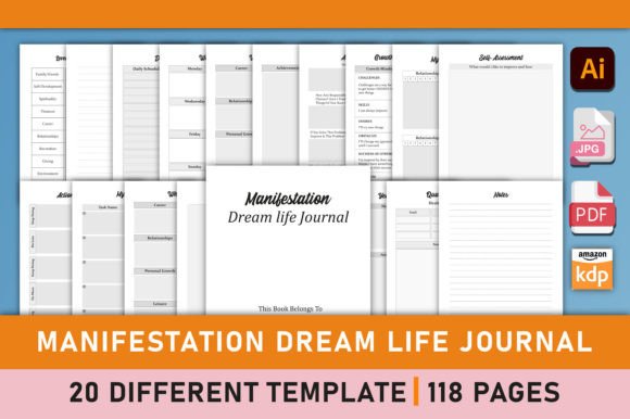 Your Blueprint for a Dream Life: The Power of the Manifestation Dream Life Journal