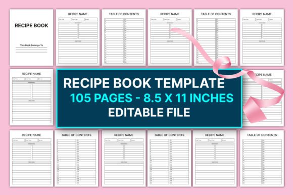 Your Culinary Business Blueprint: The Strategic Value of an Editable Recipe Book Template for KDP