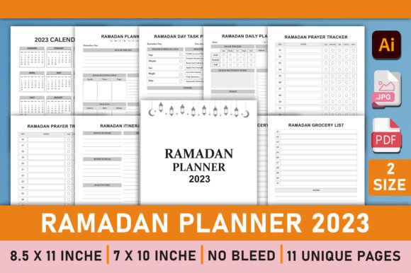Your Ultimate Guide to the Editable Ramadan Planner 2023 for KDP
